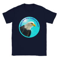 Who Are You Calling Bald? Eagle Crewneck Joke T-shirt