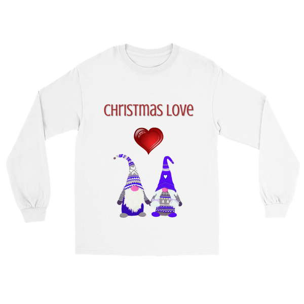 Christmas Love Hrold & Hilga Scandi Gnome's Classic Unisex Long-sleeved T-shirt