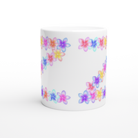 Pretty Flower Alphabet Mug - Frangipani Z